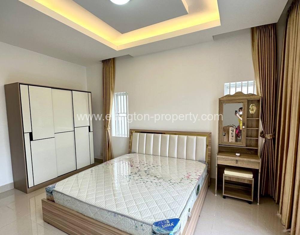 Twin Villa For Rent ​in Borey Phnom Penh Thmey Sen Sok - Ellington Property