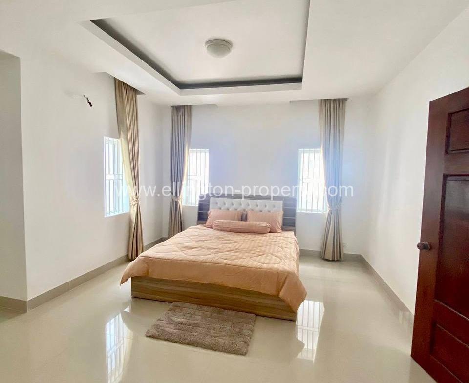 Twin Villa For Rent ​in Borey Phnom Penh Thmey Sen Sok - Ellington Property