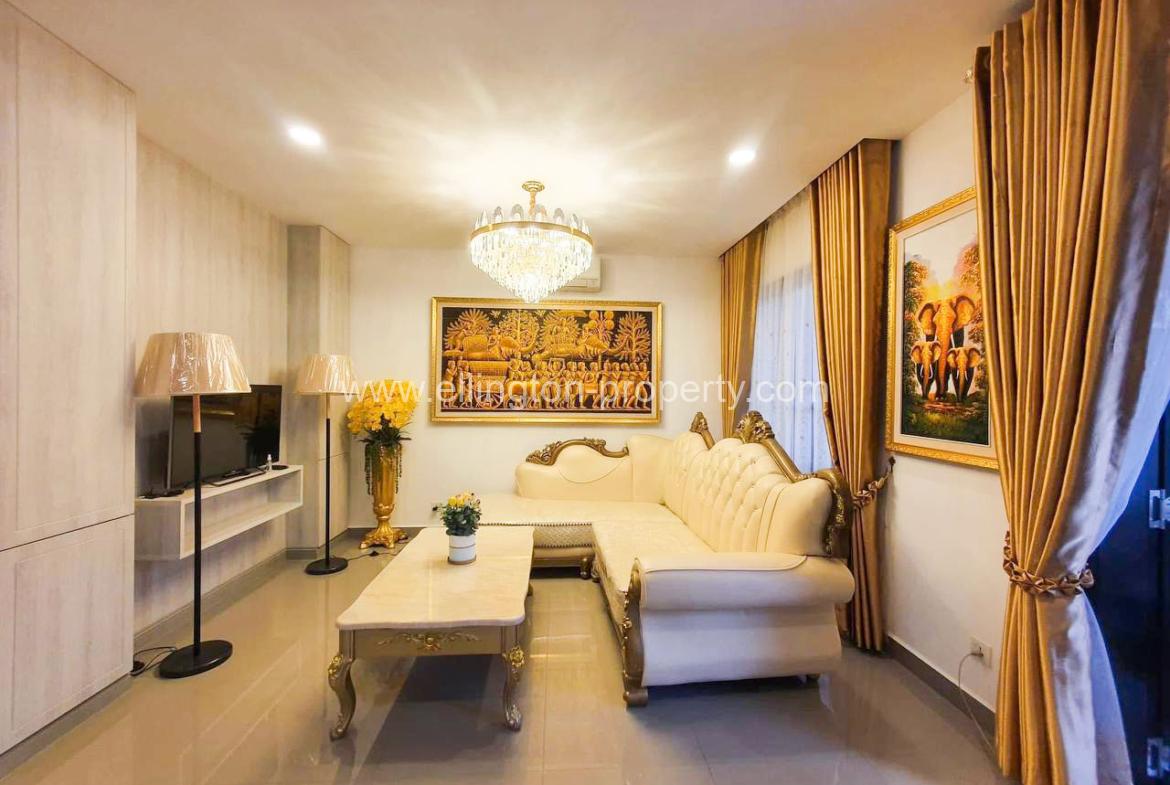 Twin Villa For Rent In Borey Chip Mong - Ellington Property