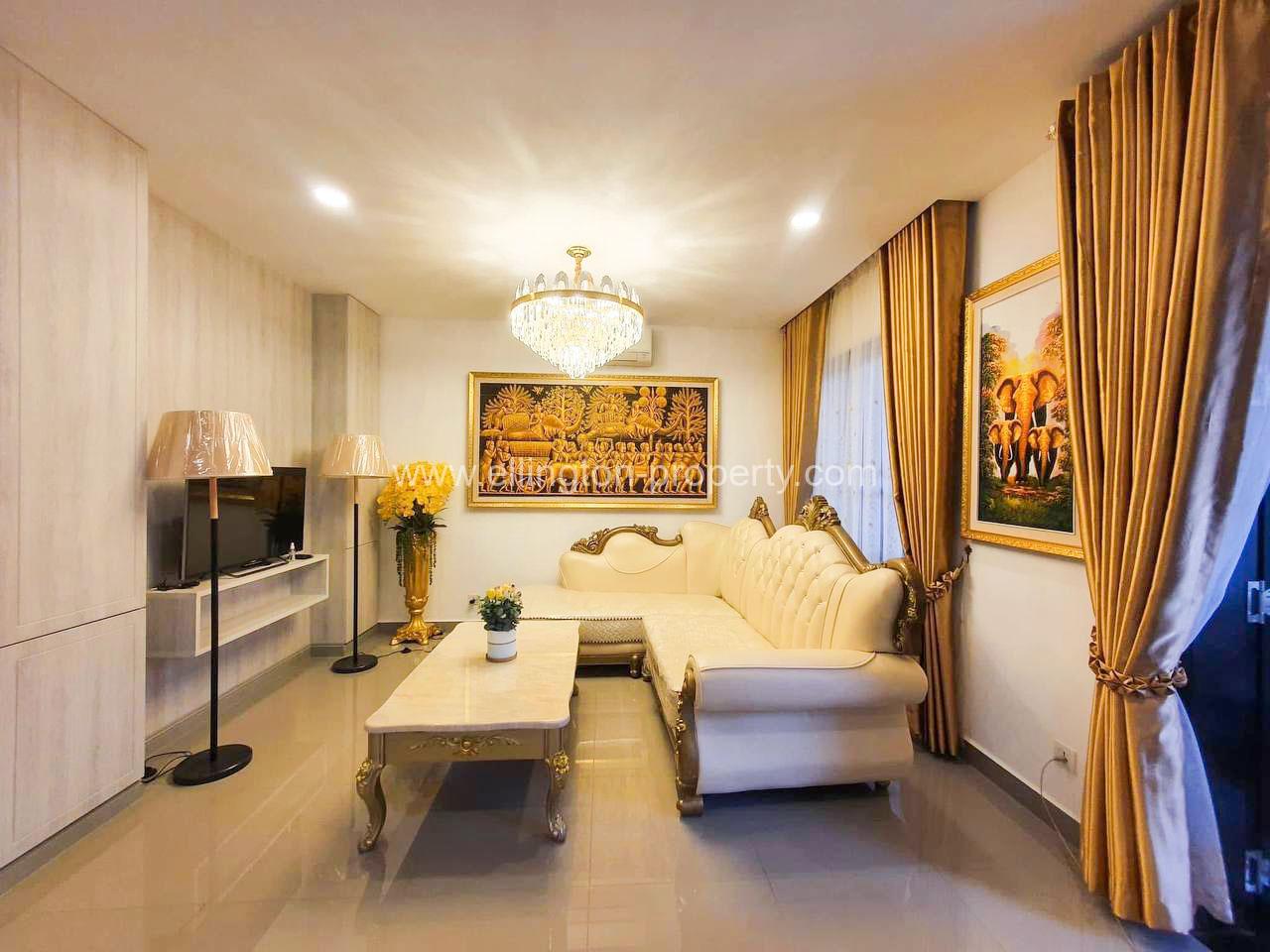 Twin Villa For Rent In Borey Chip Mong - Ellington Property