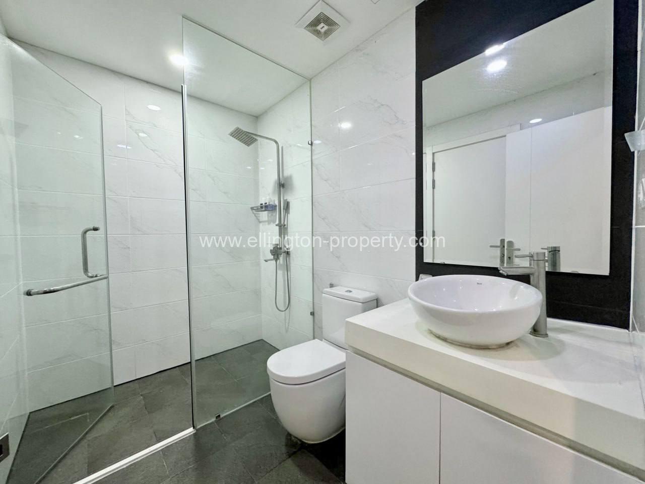 J Tower 8f Studio Serviced Apartment For Rent In Tonle Bassac - Ellington Property