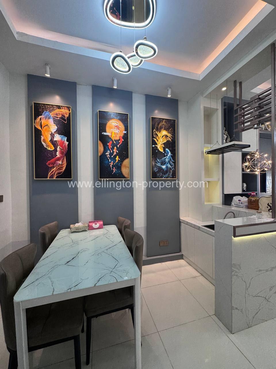 Link Villa Rent In Borey Chip Mong Sen Sok - Ellington Property