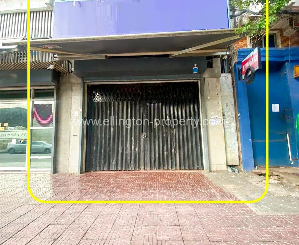 Shophouse For Rent Near Phsar Kandal - Ellington Property