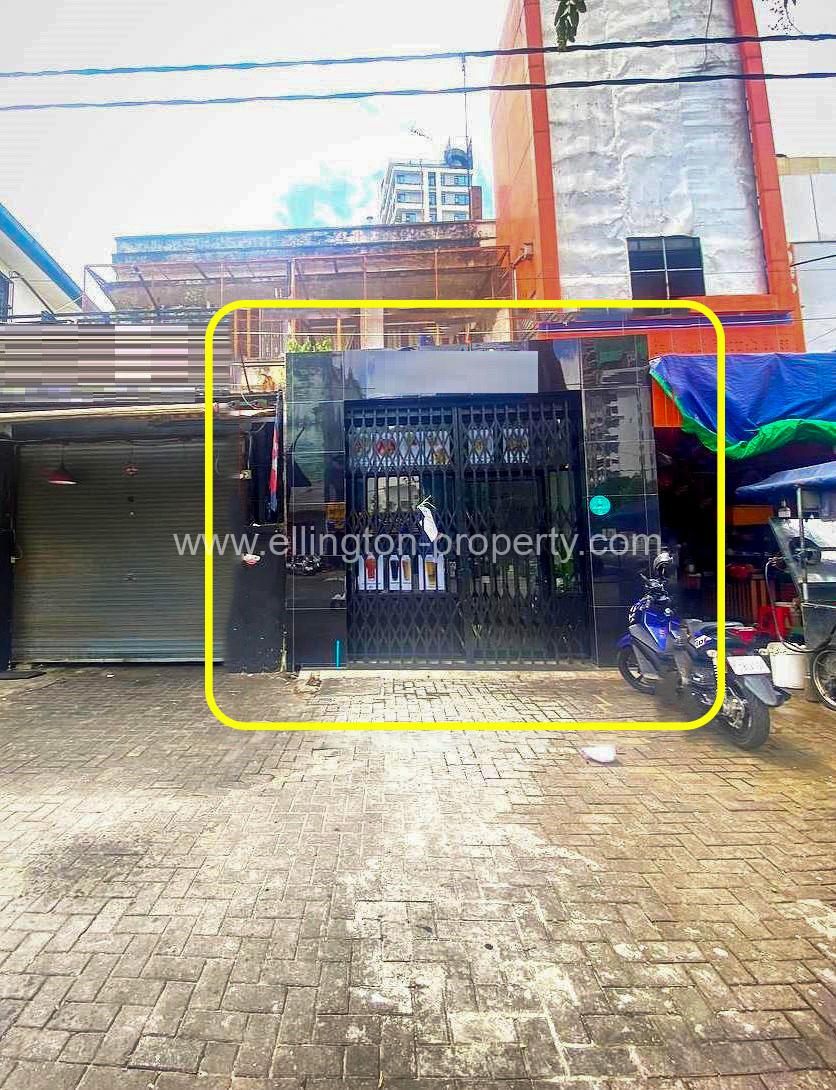 Shophouse For Rent At Boeng Keng Kong - Ellington Property