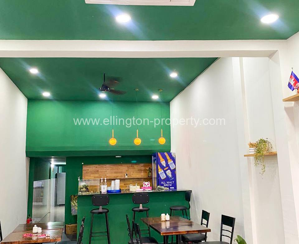 Shophouse For Rent At Boeng Keng Kong - Ellington Property