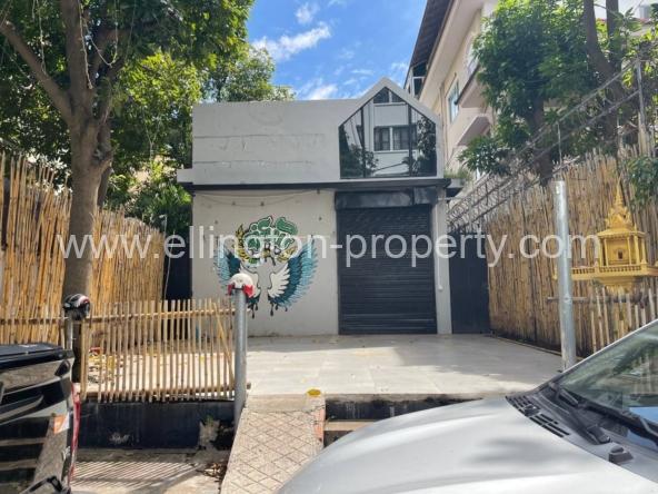 Shophouse For Rent At Khan Tuol Kuok - Ellington Property