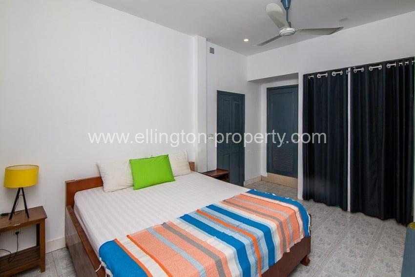 Nice Duplex 1 Bedroom Renovated For Rent At Tonle Bassac - Ellington Property