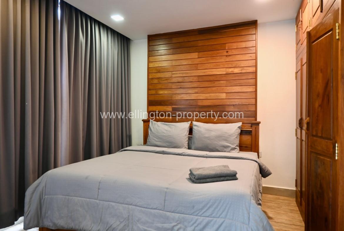 Studio Room Serviced Apartment For Rent In Tonle Bassac - Ellington Property