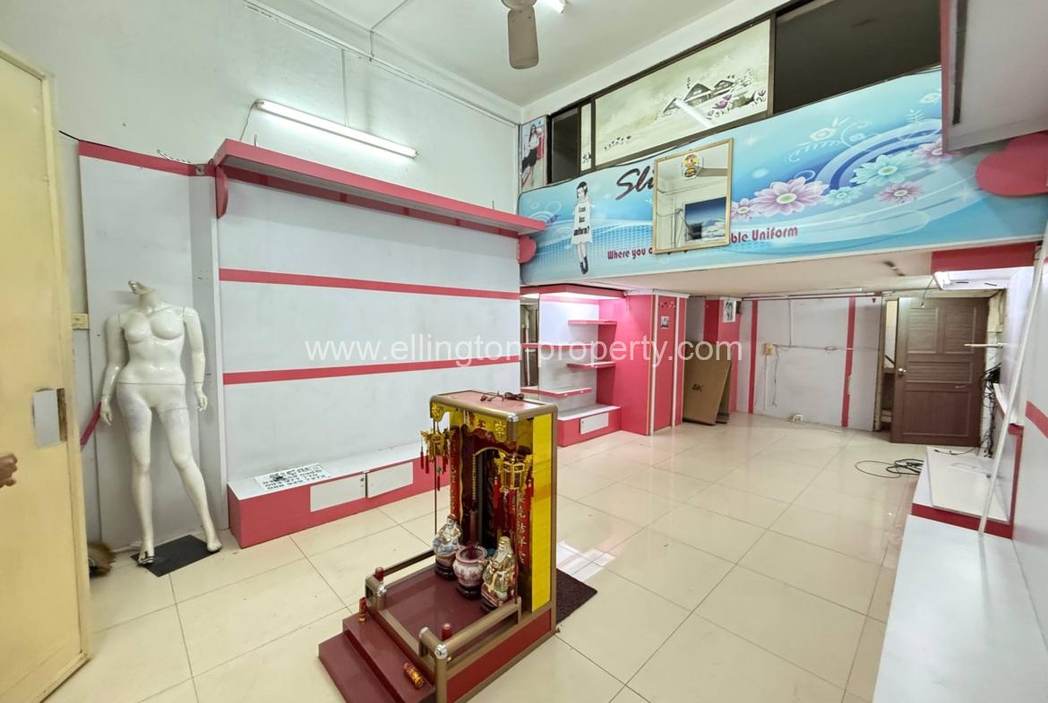 Shop For Rent Near Bak Touk School - Ellington Property