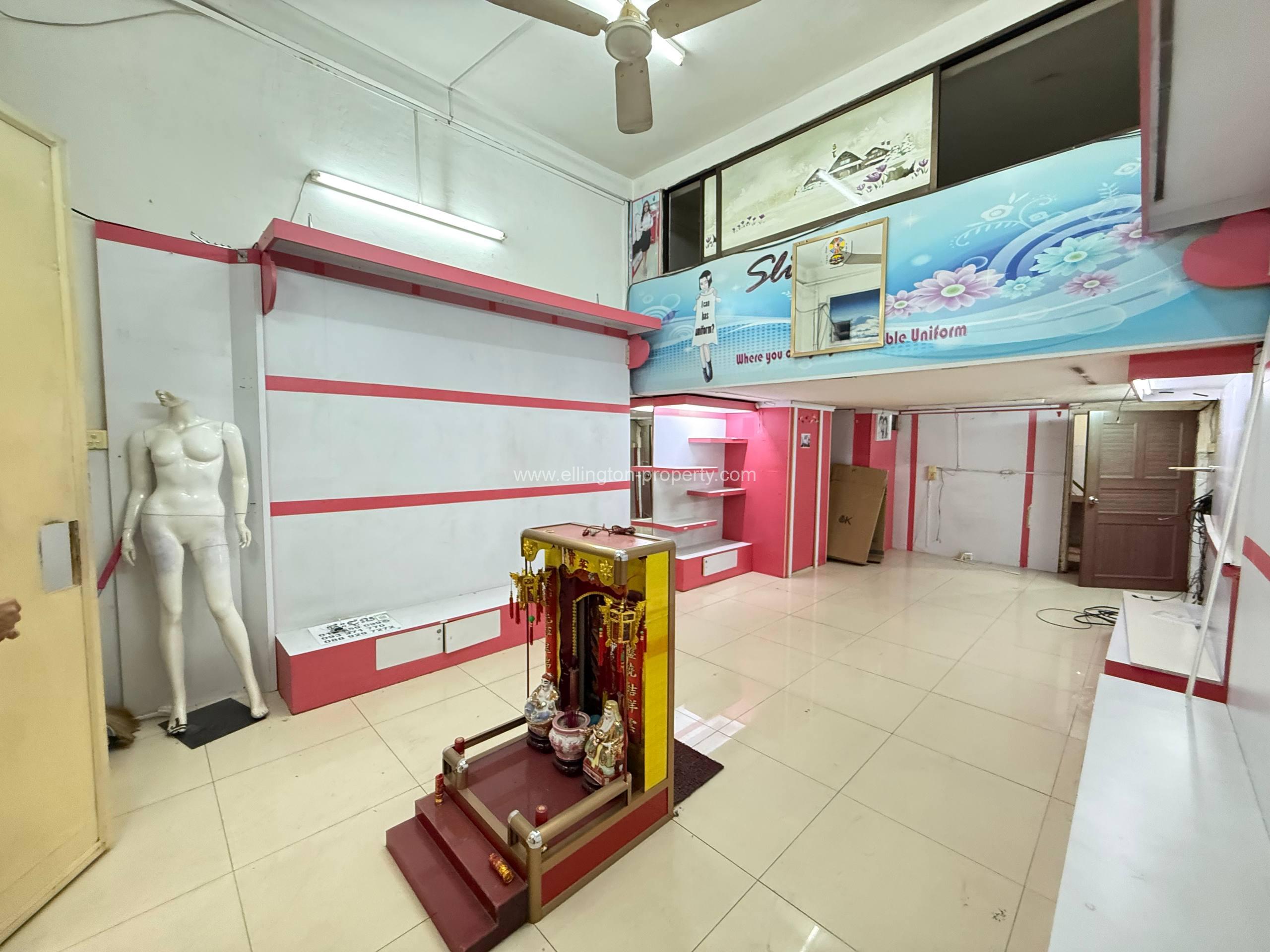 Shop For Rent Near Bak Touk School - Ellington Property