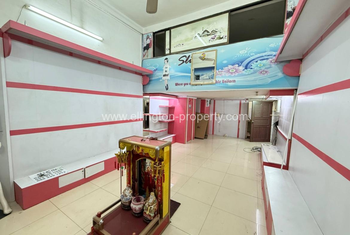 Shop For Rent Near Bak Touk School - Ellington Property