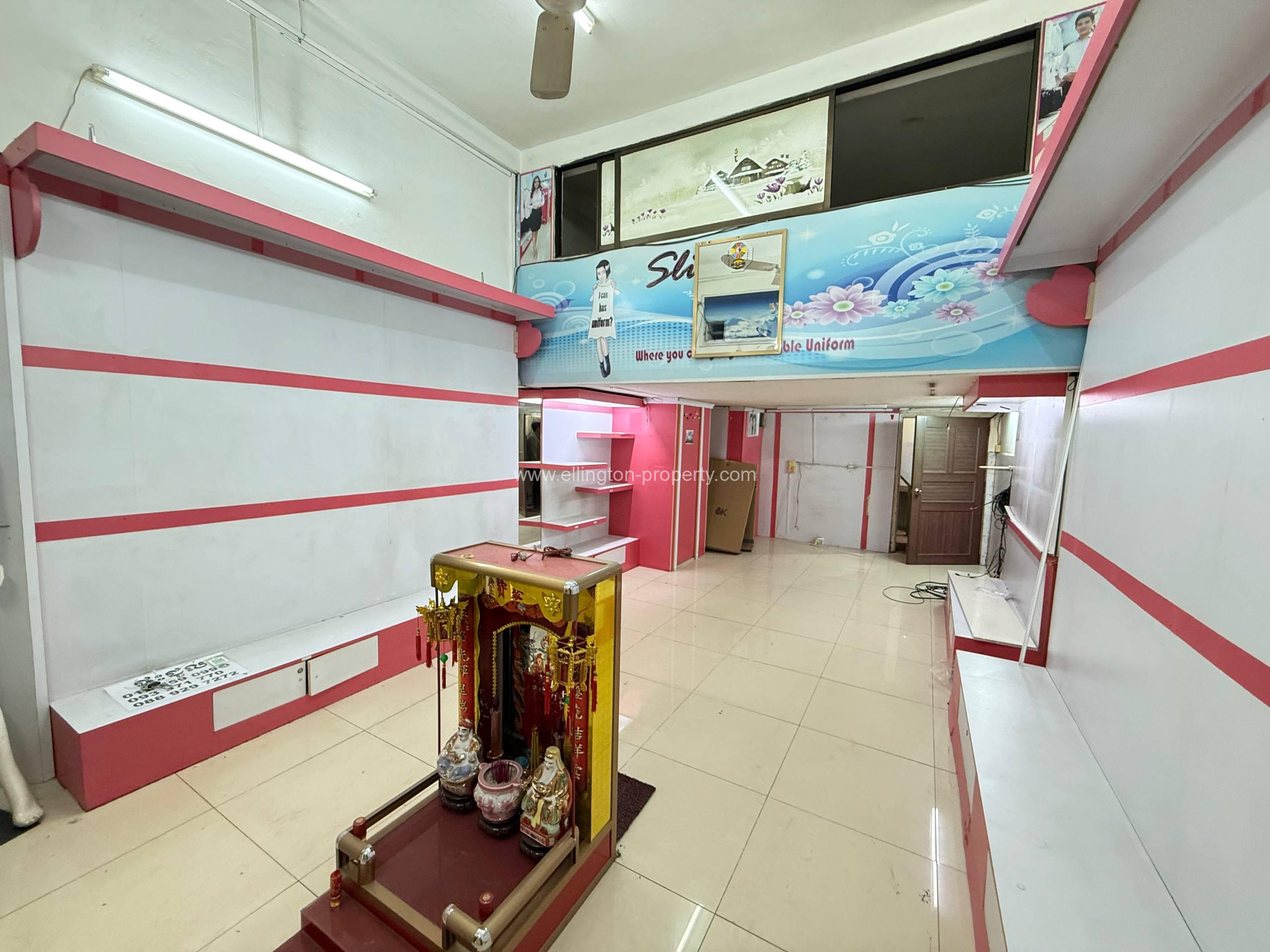 Shop For Rent Near Bak Touk School - Ellington Property