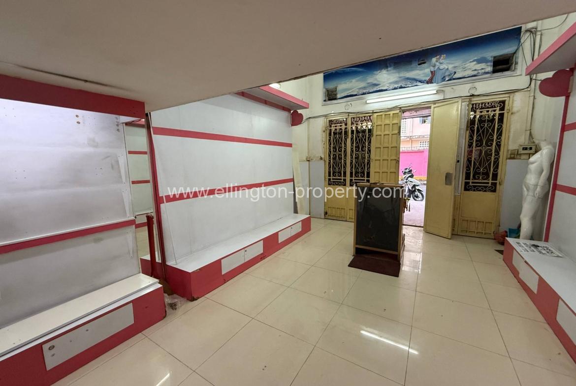 Shop For Rent Near Bak Touk School - Ellington Property