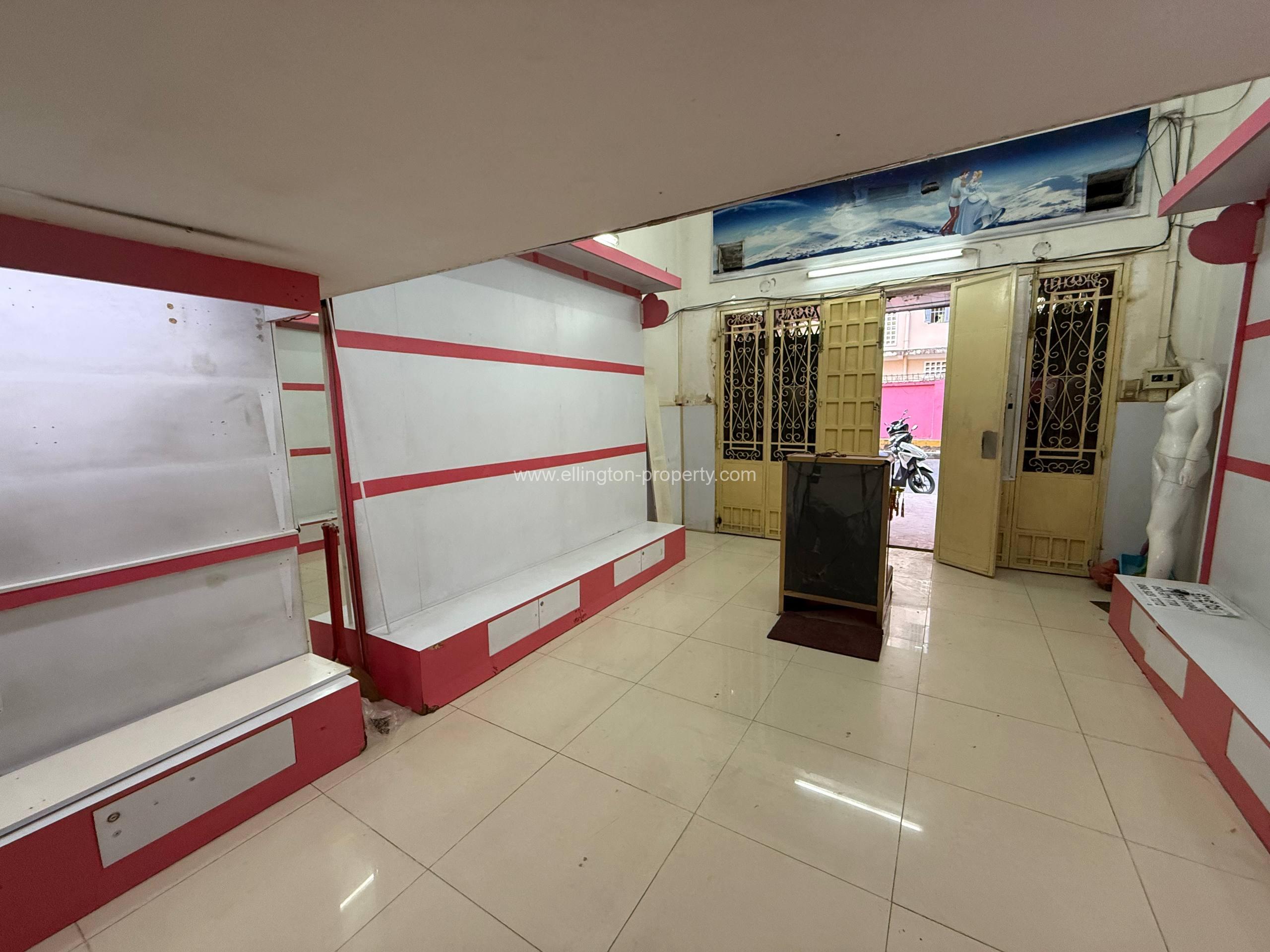 Shop For Rent Near Bak Touk School - Ellington Property