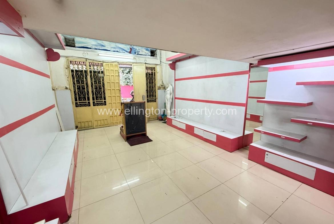 Shop For Rent Near Bak Touk School - Ellington Property