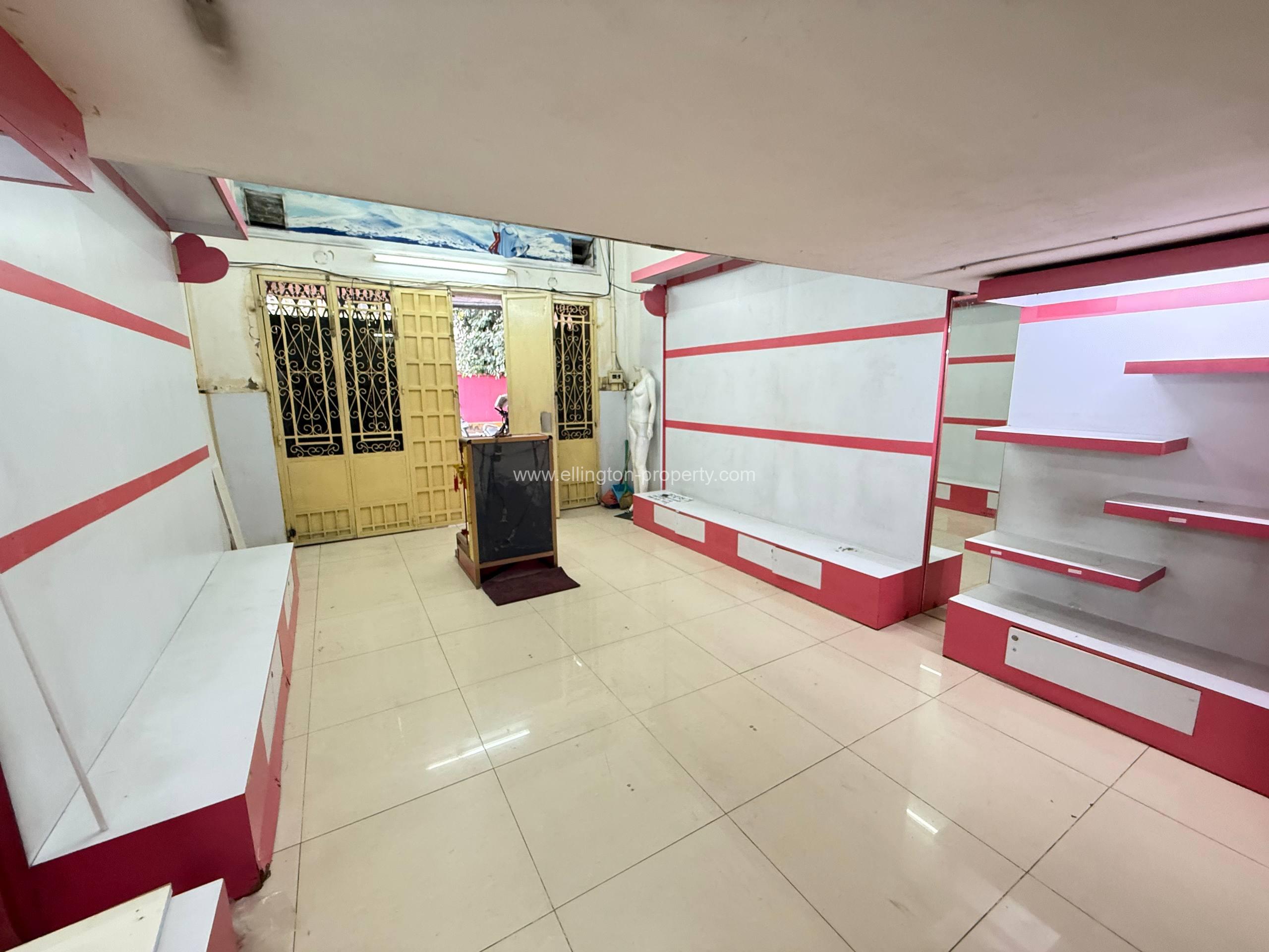 Shop For Rent Near Bak Touk School - Ellington Property