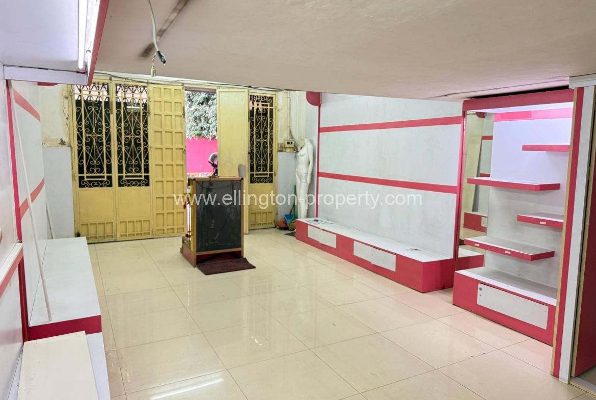 Shop For Rent Near Bak Touk School - Ellington Property