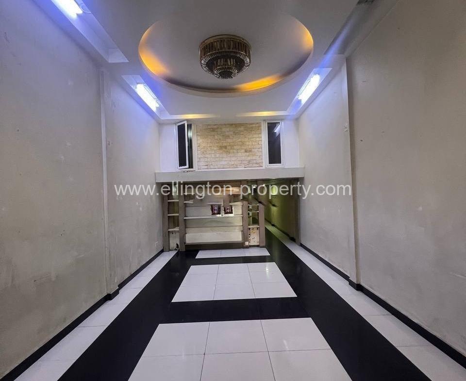 Shophouse For Rent Near Toul Tom Poung Market - Ellington Property