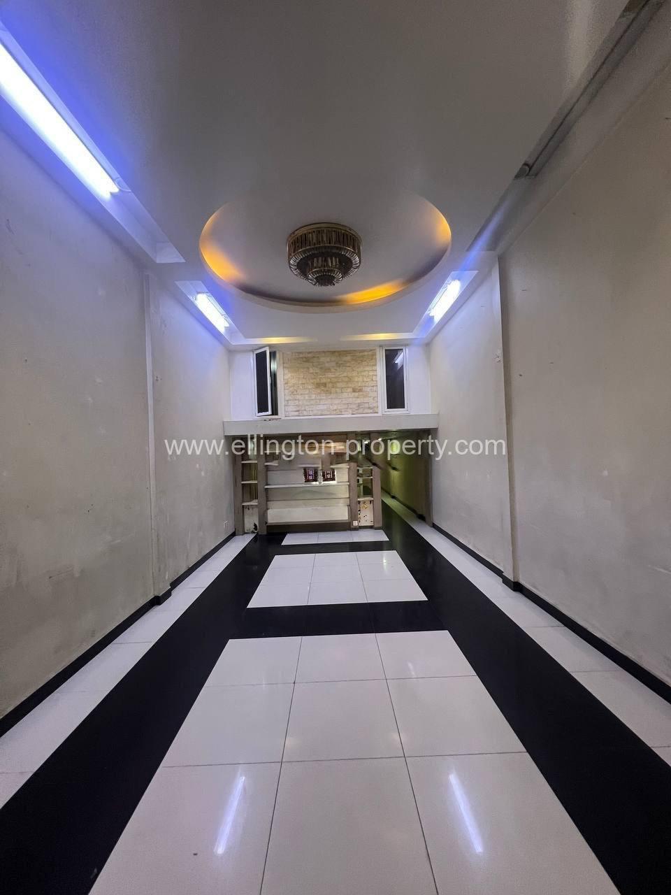 Shophouse For Rent Near Toul Tom Poung Market - Ellington Property