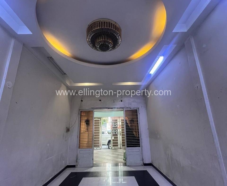 Shophouse For Rent Near Toul Tom Poung Market - Ellington Property