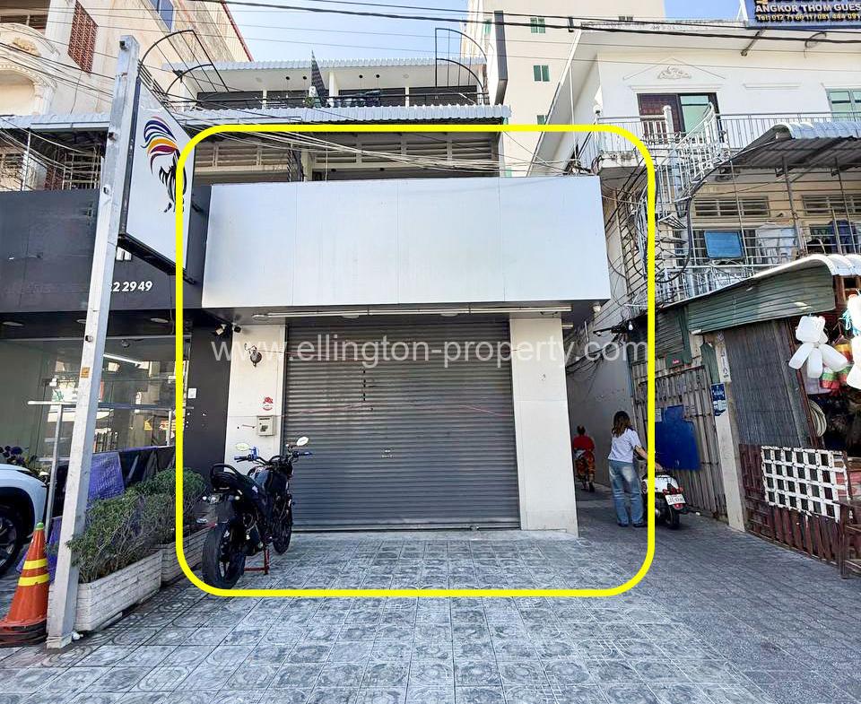 Shophouse For Rent In Daunpenh - Ellington Property