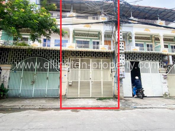 Shophouse​ For​​ Rent In Toul Tum Pung - Ellington Property