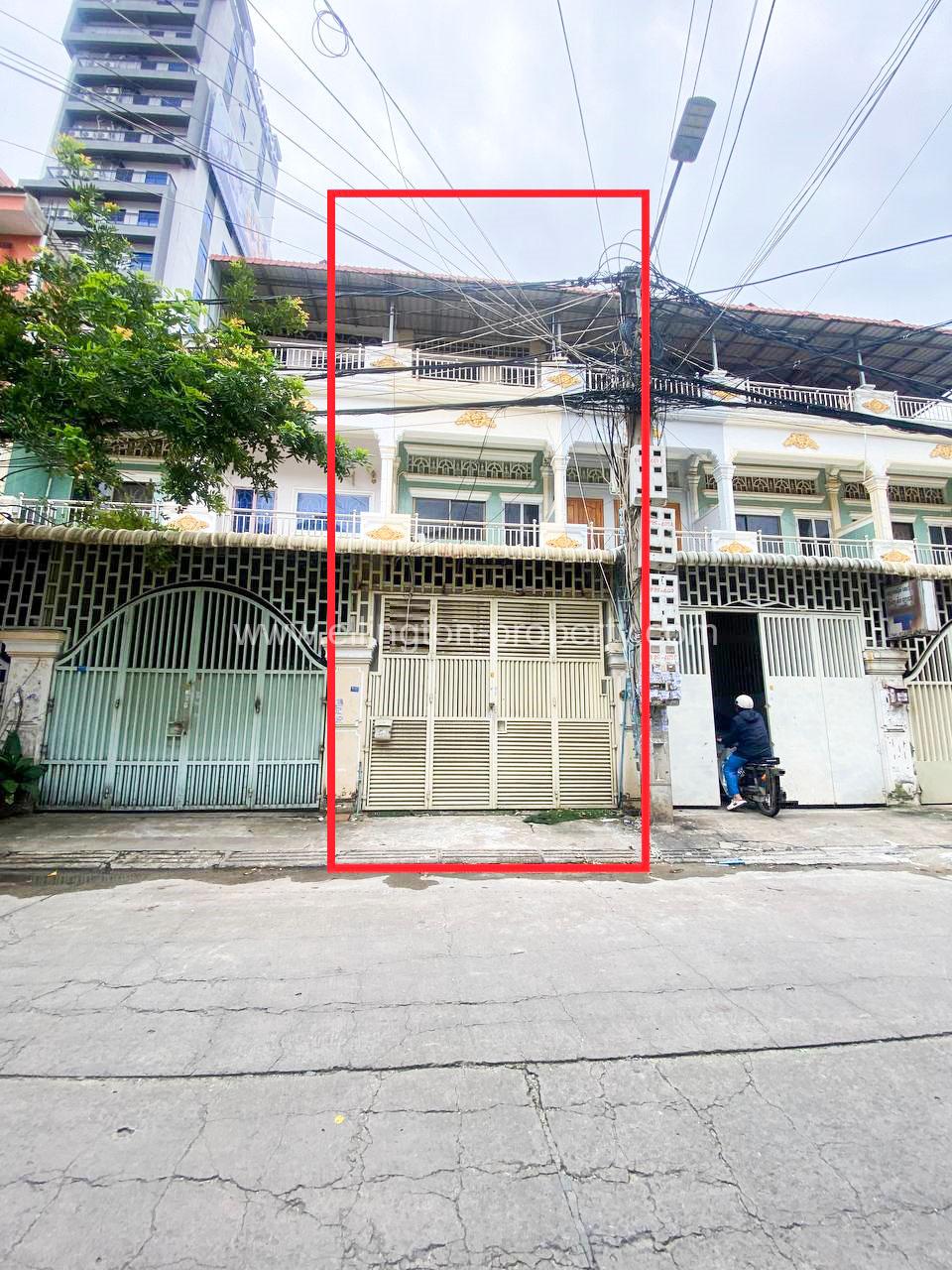 Shophouse​ For​​ Rent In Toul Tum Pung - Ellington Property