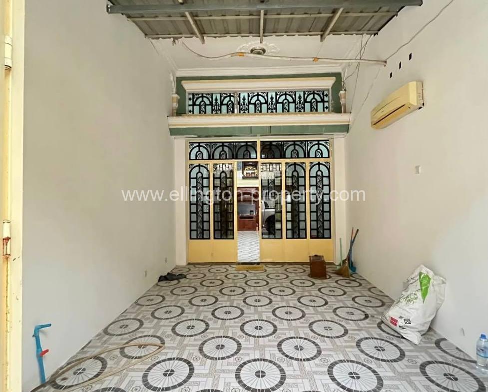 Shophouse​ For​​ Rent In Toul Tum Pung - Ellington Property