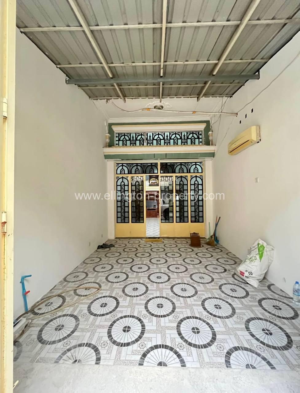 Shophouse​ For​​ Rent In Toul Tum Pung - Ellington Property