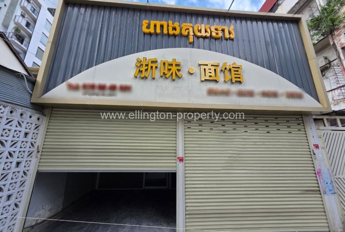 Shop House For Rent In Bkk1 - Ellington Property