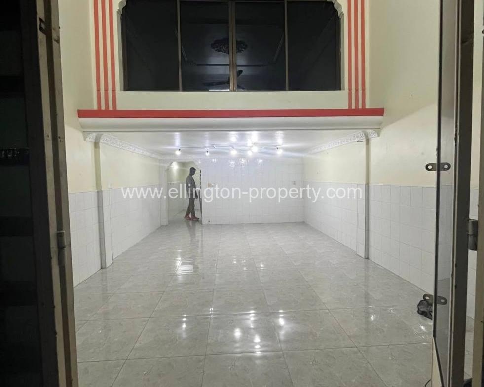 Shophouse For Rent At Tuol Tumpung - Ellington Property