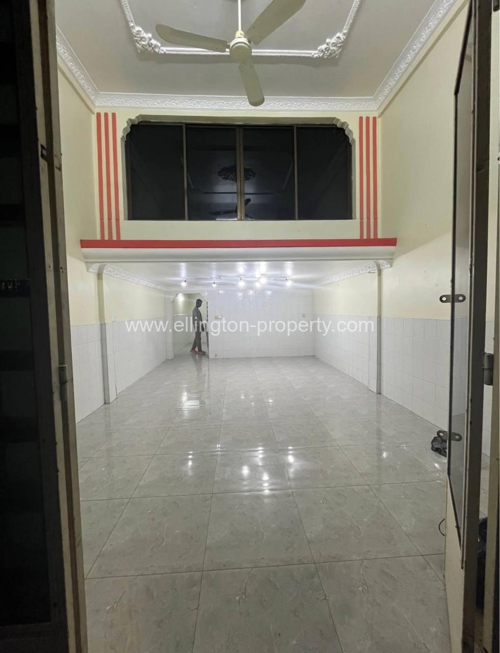 Shophouse For Rent At Tuol Tumpung - Ellington Property