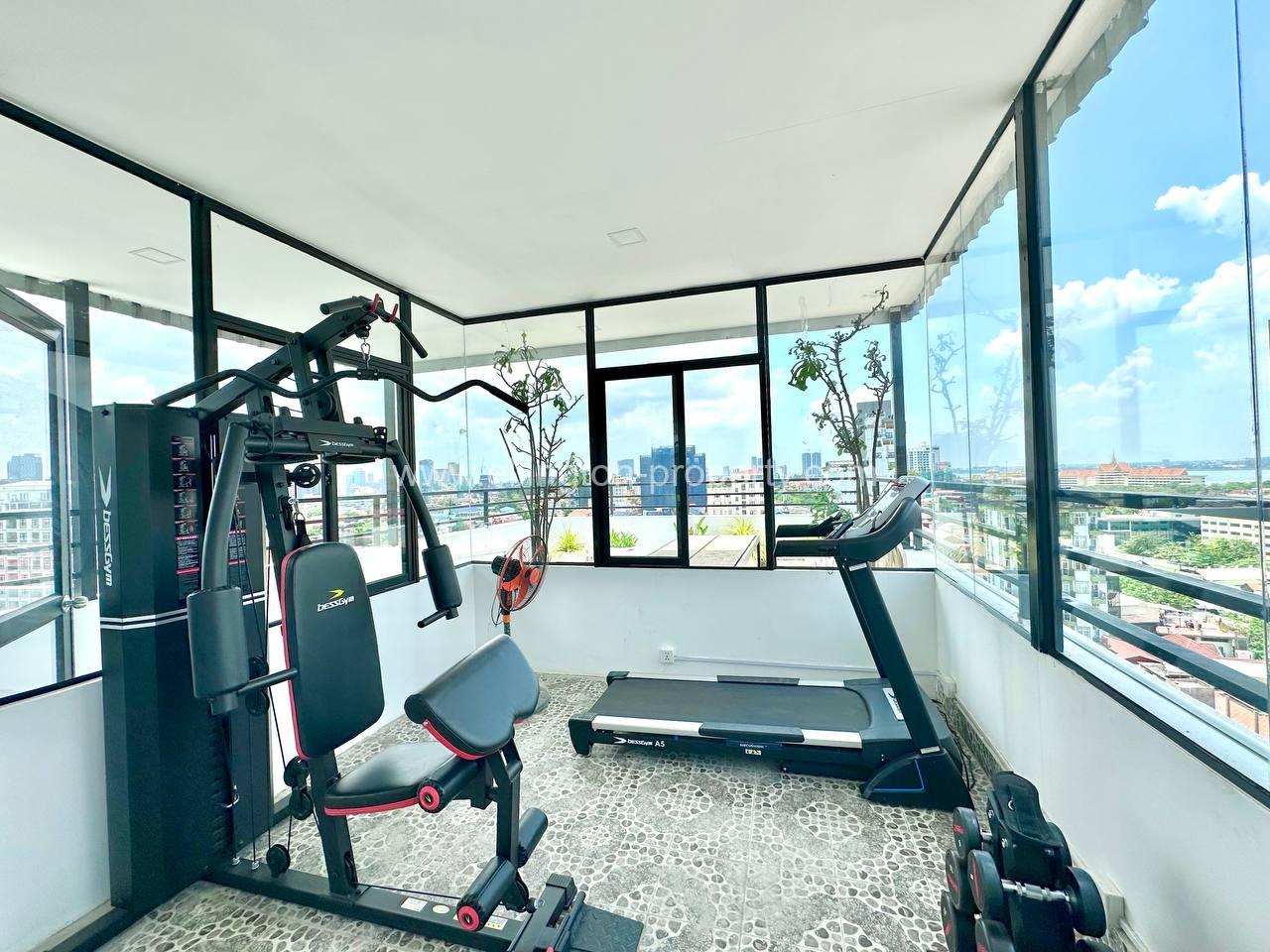 Studio Room Serviced Apartment For Rent In Tonle Bassac - Ellington Property