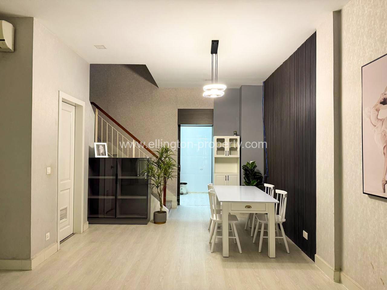 Link House B Rent In Borey Chip Mong Sen Sok, - Ellington Property