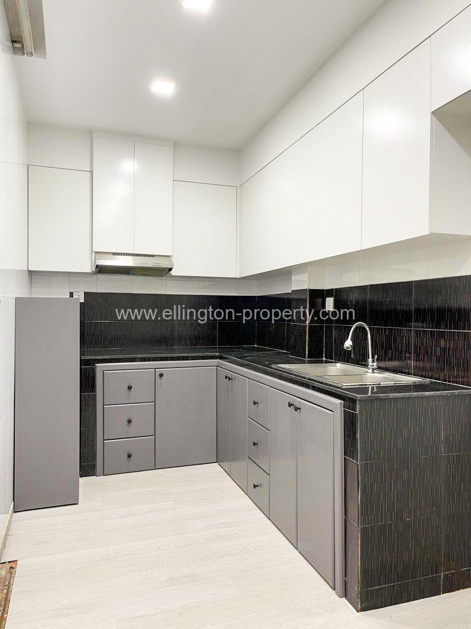 Link House B Rent In Borey Chip Mong Sen Sok, - Ellington Property