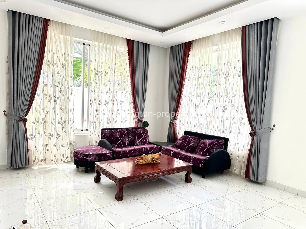 Twin Villa For Rent At Borey Orkide The Botanic City - Ellington Property