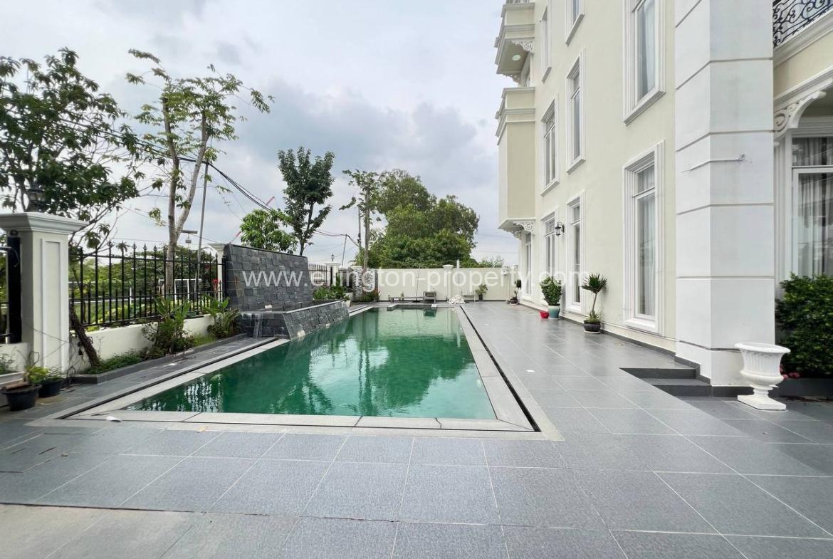 Single Villa For Rent In Borey Khan Sen Sok - Ellington Property