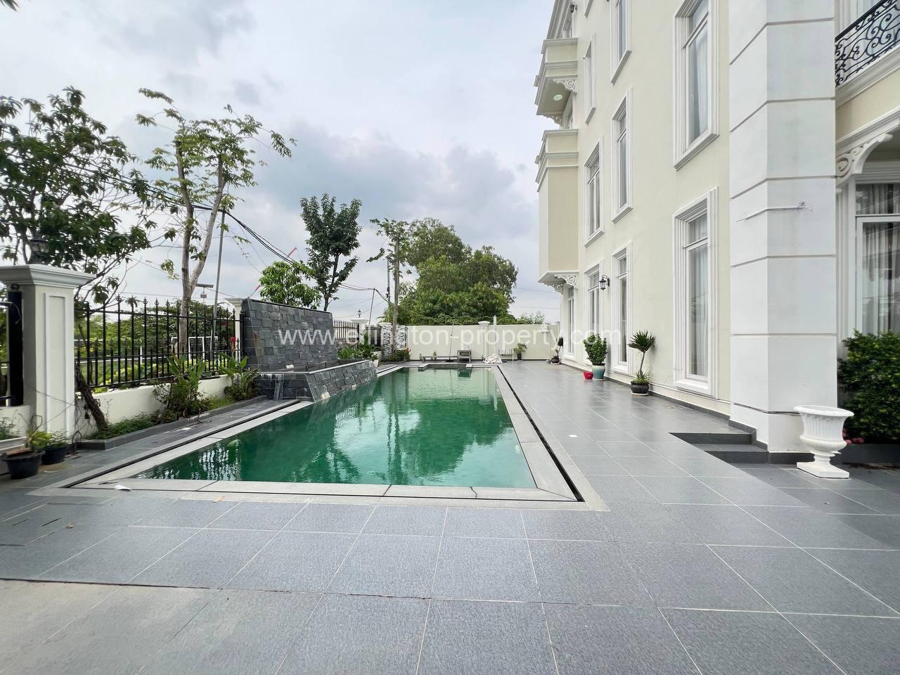 Single Villa For Rent In Borey Khan Sen Sok - Ellington Property