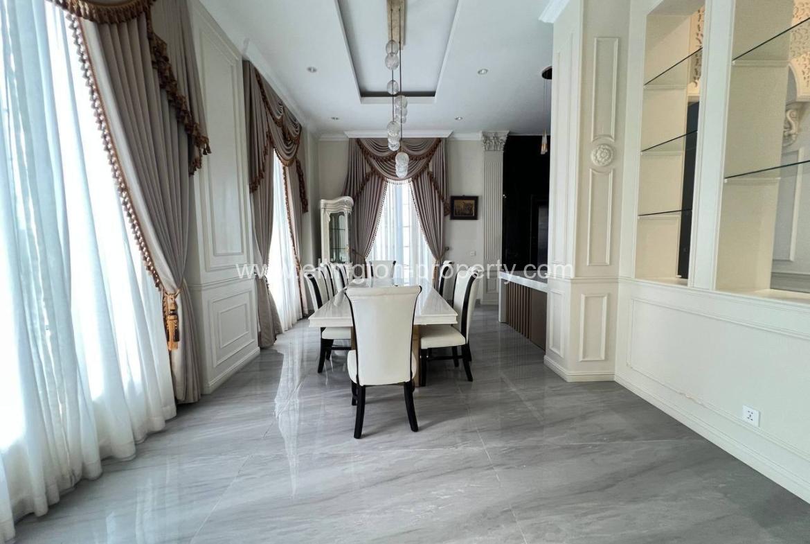 Single Villa For Rent In Borey Khan Sen Sok - Ellington Property