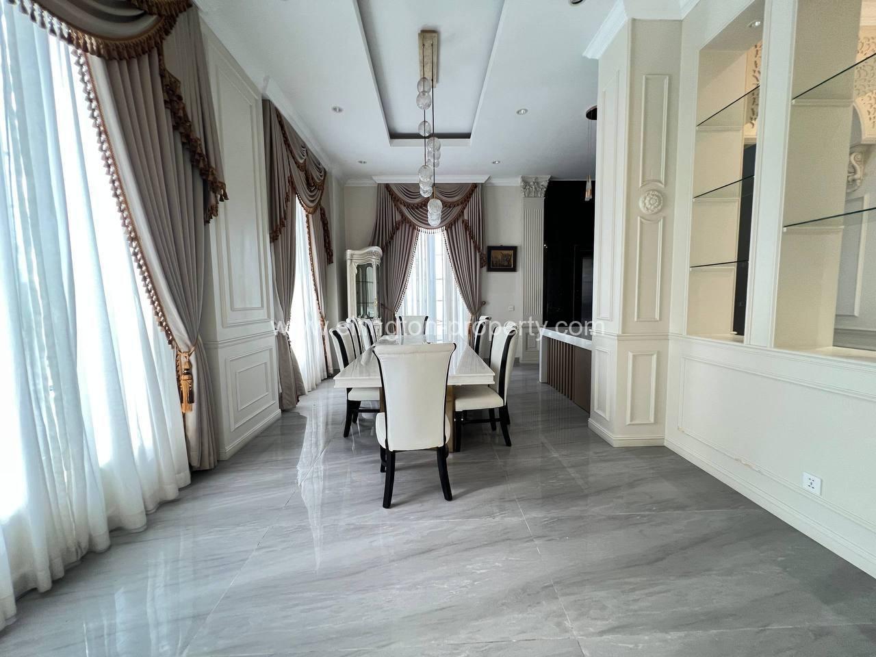 Single Villa For Rent In Borey Khan Sen Sok - Ellington Property