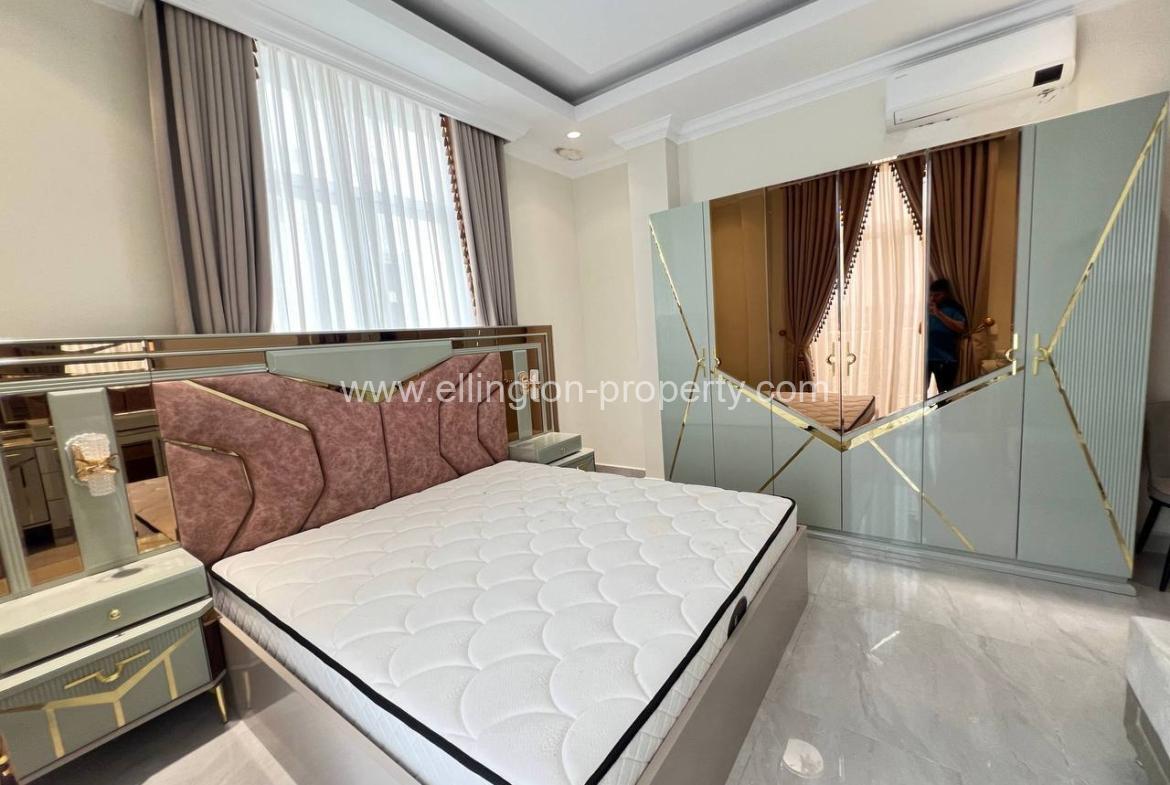 Single Villa For Rent In Borey Khan Sen Sok - Ellington Property