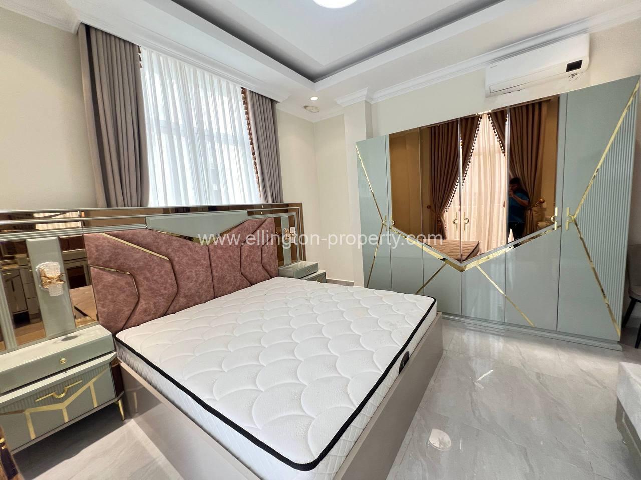 Single Villa For Rent In Borey Khan Sen Sok - Ellington Property