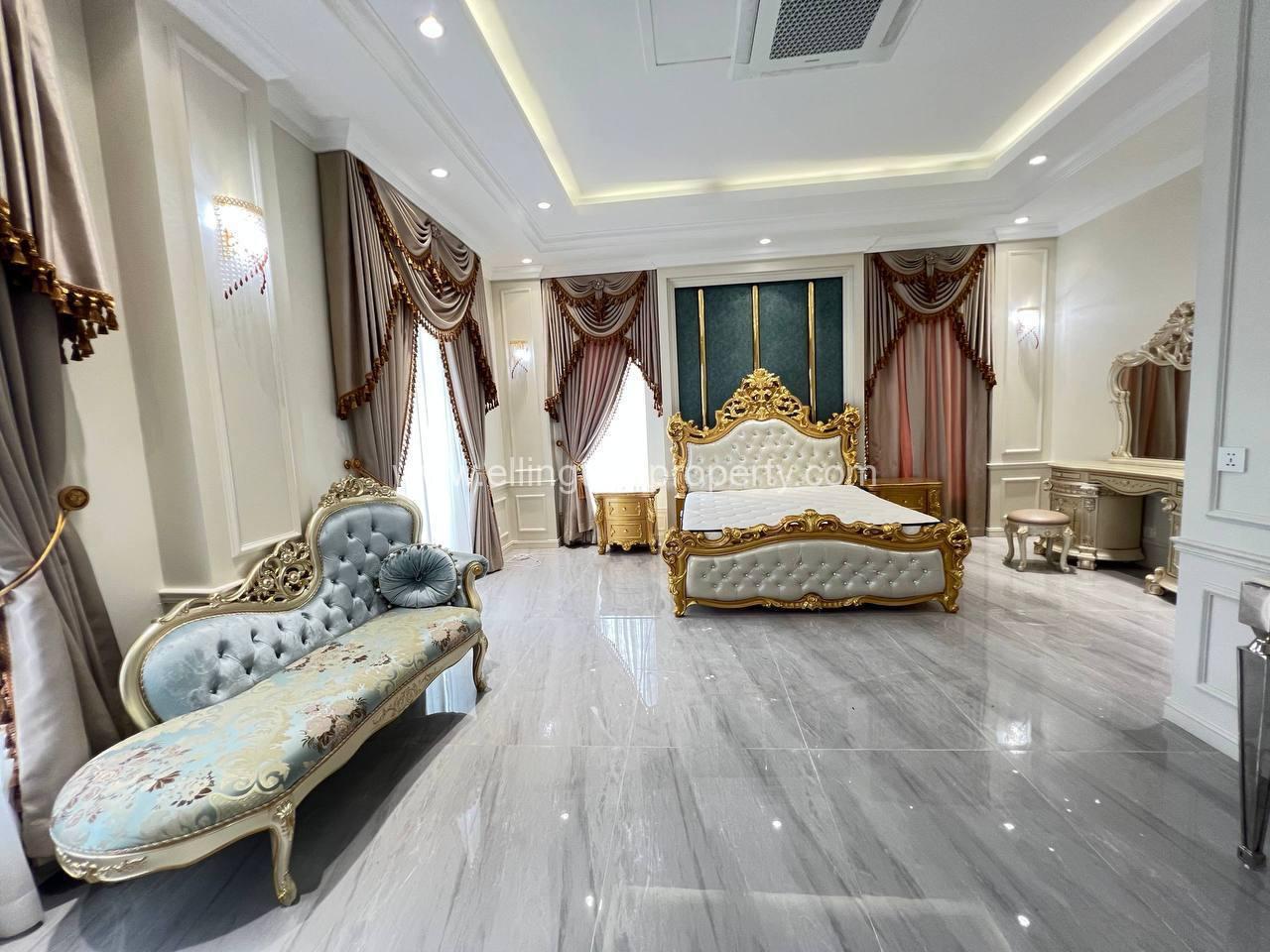 Single Villa For Rent In Borey Khan Sen Sok - Ellington Property