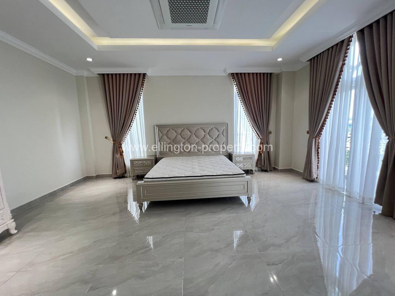 Single Villa For Rent In Borey Khan Sen Sok - Ellington Property