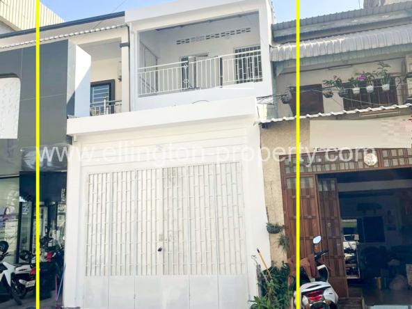 Shophouse For​​ Rent In Boeng Keng Kong - Ellington Property