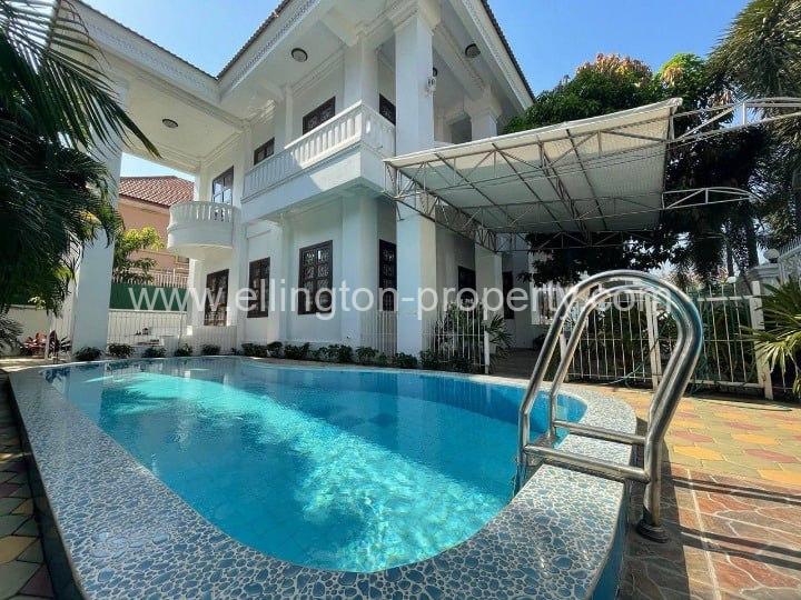 Single Villa For Rent In Borey Sunway - Ellington Property