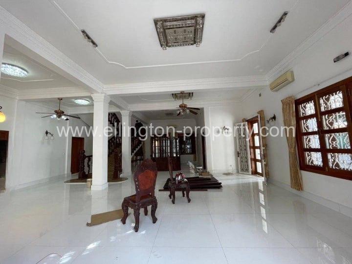 Single Villa For Rent In Borey Sunway - Ellington Property