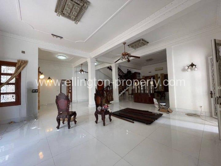 Single Villa For Rent In Borey Sunway - Ellington Property