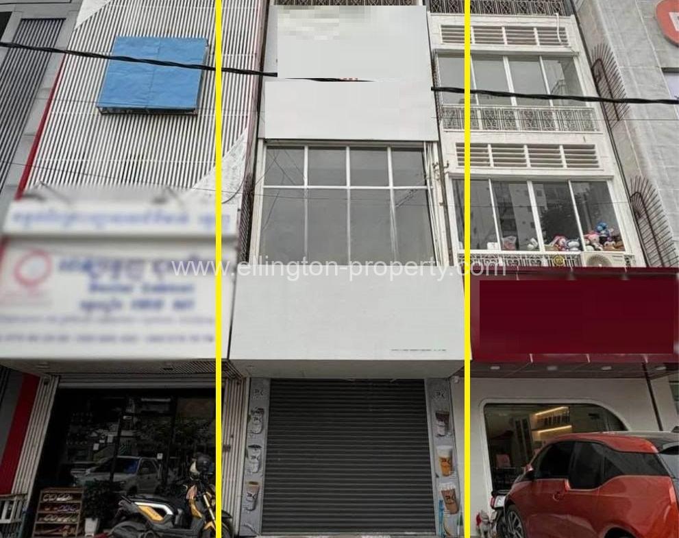 Shophuse​ For​​ Rent In Toul Tum Pung . - Ellington Property
