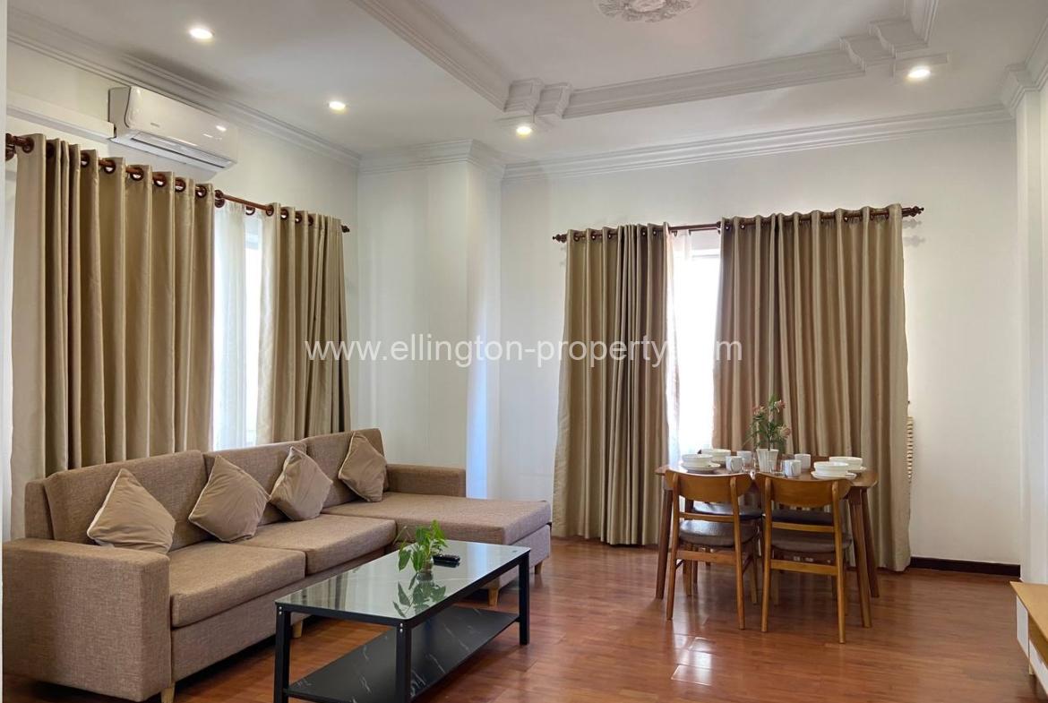 1 Bedroom Serviced Apartment For Rent In Bkk1 - Ellington Property